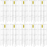 VEVOR tomato cages 3-tier trellis for vertical plant growth.