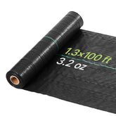VEVOR weed barrier fabric heavy-duty weave close-up showing durability for gardens