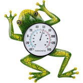 VEWOGIFT frog thermometer dial shows clear outdoor temperature at a glance