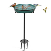 VeyFolzin.st bird bath bowl for attracting wild birds and hummingbirds