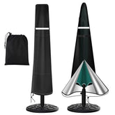 Viadom waterproof patio umbrella cover protecting a 7-11 ft parasol from rain and dust
