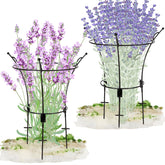 VICAMB 2-pack peony cages stand tall to support lush blooms.