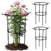 VICAMB grow-through peony cage being assembled guides stems for a fuller bouquet