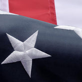 VICDRIA 3x5 outdoor flag with heavy-duty fabric for durable outdoor display.