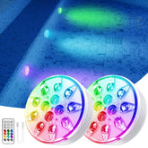 VICHTOP pool light with remote control for easy color changes