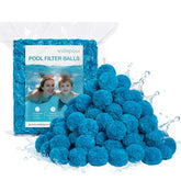 Vidapool filter balls lightweight design for easy maintenance.