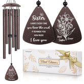 Vifoew bronze wind chime pendant; 32-inch design for heartfelt birthday moments.