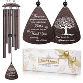 Vifoew wind chime pendant with blessing engraving, a thoughtful thank-you.