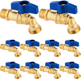 VIHOSE brass hose bib close-up, highlighting rugged outdoor performance.