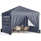 Vinabilia 10x10 canopy top view ready for quick outdoor setup