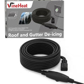 VineHeat roof heat cable roll ready to melt ice on roofs and prevent dams