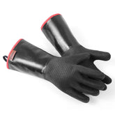 VINREAL BBQ Gloves demonstrate heat resistance for safe grilling
