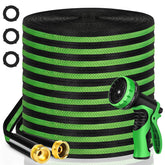 VIONMI garden hose 100ft kink-free design for smooth watering around corners.