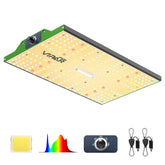 VIPARSPECTRA P700 LED grow light full spectrum boosts seedling growth