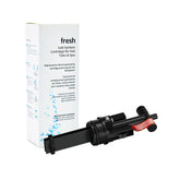 Virellionixis salt-system cartridge replacement demonstrates easy swap for clean spa water