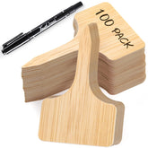 VITEVER T-Type plant label 3.9x2.4 for durable outdoor organization.