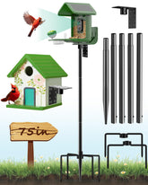 VIUBIRD 75-inch base-and-pole assembly for sturdy garden setup.