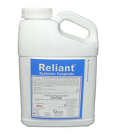 VivaGrow Reliant fungicide bottle ready for foliar spray to protect plants