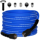 VividWash kink-free hose demonstrating flexible handling for easier cleaning tasks