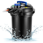 VIVOGROW Bio Pressure Pond Filter with UV-C lamp for clear pond water