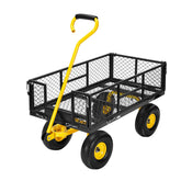 VIVOHOME heavy-duty cart folding wagon for tough yard tasks