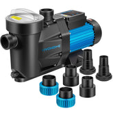 VIVOHOME pool pump copper motor delivers efficient water circulation