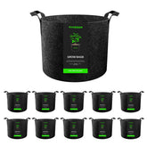 VIVOSUN 1-gallon grow bag front view showing sturdy fabric and compact profile
