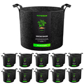 VIVOSUN 5-gallon grow bag with thick nonwoven fabric for durability