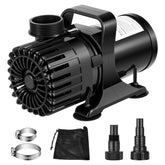 VIVOSUN 2700GPH submersible pump with barrier bag for clog-free operation