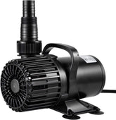 VIVOSUN 2700GPH submersible pump top view highlighting compact design for pond circulation