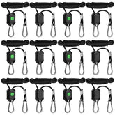 VIVOSUN 6-pair 1/8 inch adjustable hanger for secure grow light mounting