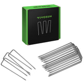 VIVOSUN 6 inch landscape staples with bevel tips for easy insertion and secure holds.