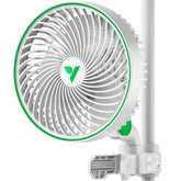 VIVOSUN AeroWave E6 6-inch clip fan in action delivering steady airflow for grow tents