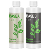 VIVOSUN Base A bottle pour shows easy dilution for even nutrient distribution.