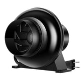 VIVOSUN D4 front view inline duct fan boosts airflow in compact spaces.