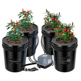 VIVOSUN DWC top drip kit view for efficient nutrient circulation and root absorption