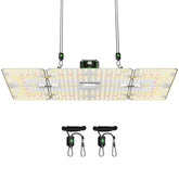 VIVOSUN LumaLight 200W LED grow light front view for even indoor lighting
