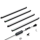 VIVOSUN T5 grow light strip full assembly delivers uniform indoor lighting for seedlings.