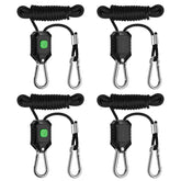 VIVOSUN two-pair adjustable hanger with metal gears close-up for secure positioning