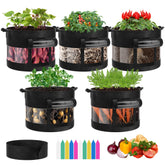 VIVOSUN visible potato grow bag with 360° visibility for easy root observation.