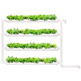 VIVOSUN wall-mounted hydroponic kit being assembled for space-saving indoor gardening