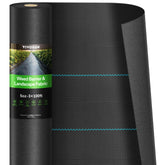 VIVOSUN weed barrier dual-layer fabric close-up showing layered permeability