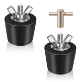Vizava winter plug for return jet protects pool piping during cold months.