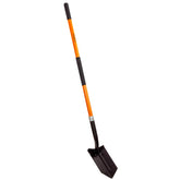 VNIMTI trench shovel front view showing rugged blade ready for heavy digging