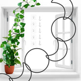 Vodolo 18 Pcs Chain Trellis with adjustable length fits compact spaces.