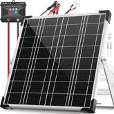 Voltset 12V solar charger panel delivering efficient MPPT charging.