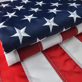 VORENUS American flag with embroidered stars for durable outdoor display