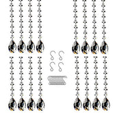 VOVOV crystal teardrop prisms for chandeliers creating sparkling light