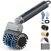 VOXPOA electric grill brush 3-in-1 kit for quick outdoor cleaning