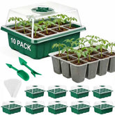 VPQZUPG seed starter tray 120 cells for efficient germination and easy organization.
